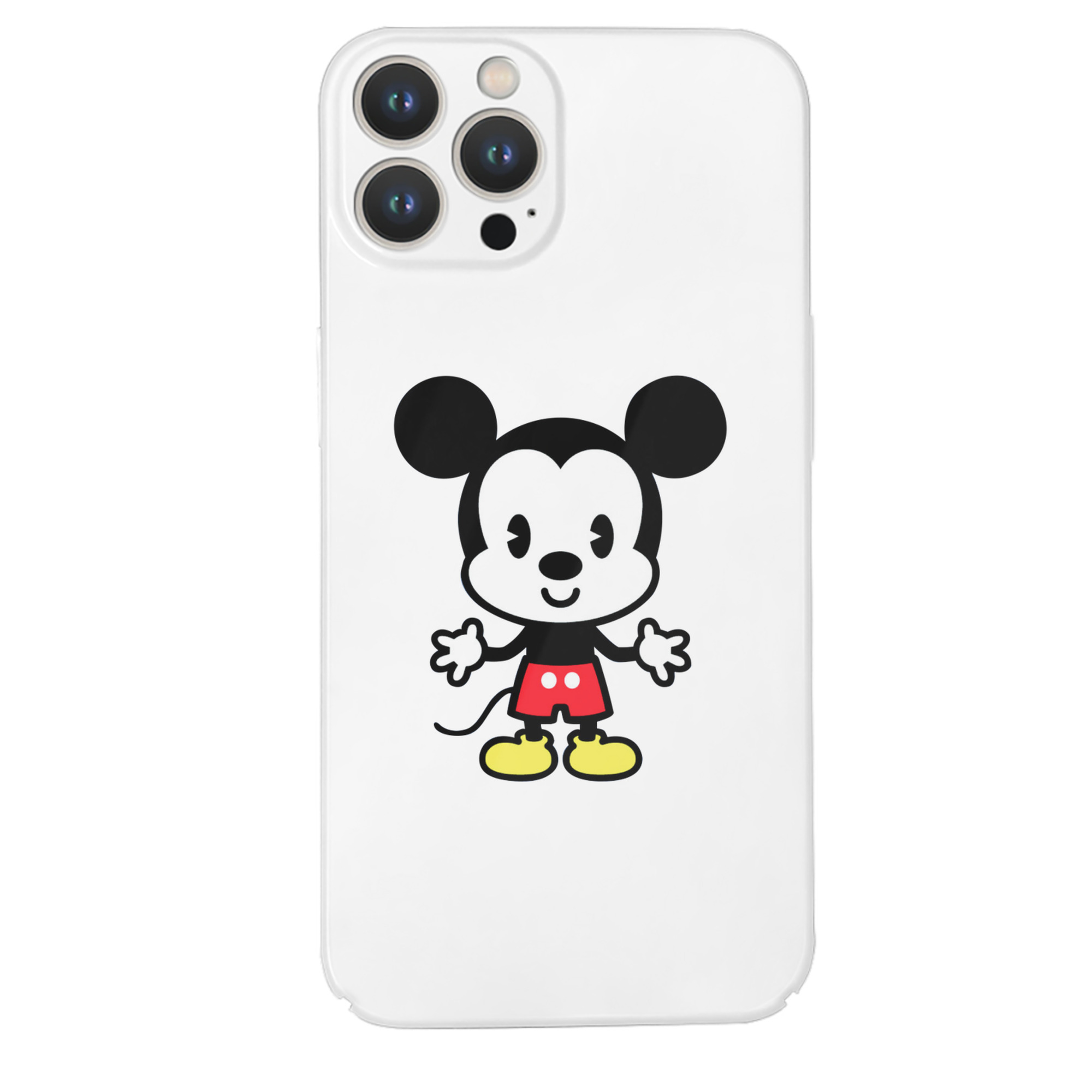 （画像用） ミッキーマウス Mickey Mouse 【iPhone 14シリーズ対応】ハードケース